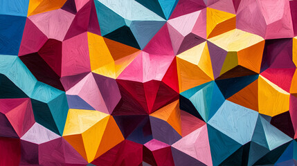 Obraz premium abstract background with triangles