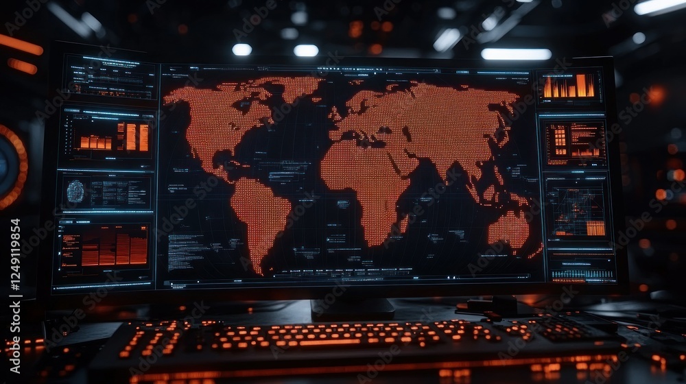 Poster global surveillance system: monitoring world data