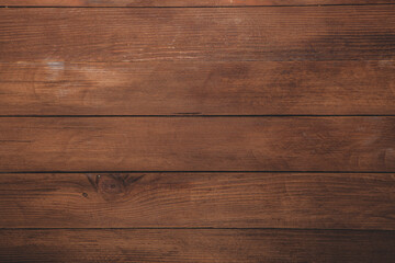 Aged and Weathered Wood Plank Background. Dark Brown Wooden Surface with Detailed Texture
