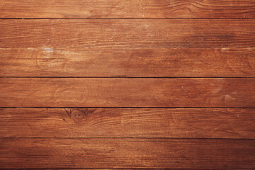 Aged and Weathered Wood Plank Background. Dark Brown Wooden Surface with Detailed Texture
