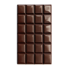 Obraz premium chocolate bar isolated on white