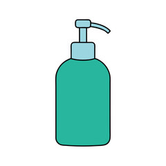 Hygiene Product Soap Dispenser Vector