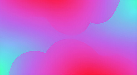 Vibrant Gradient Flow: Abstract Background with Smooth Color Transitions and Organic Shapes - Modern Design Element,  Visual Texture,  Colorful Backdrop