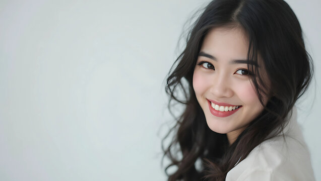 Beautiful Asian woman  555
