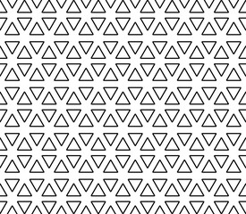 triangle  seamless pattern. black and white seamless pattern with triangle. Modern abstract seamless triangle patter. Abstract triangle pattern.