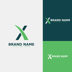 Letter X vector logo Arrow logo in X template illustrations EPS10