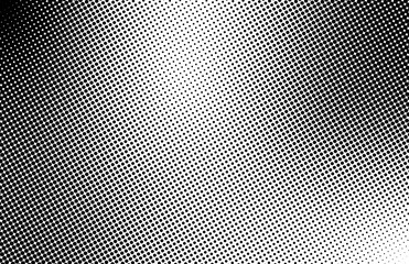 Fondo de patrón semitono abstracto de puntos en blanco y negro estilo comics.