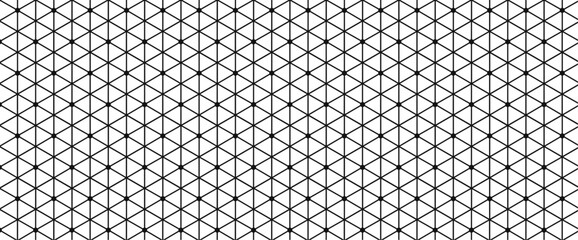Isometric grid seamless pattern with dots. background for technical school paper. isometric graph paper. perspective grid template for architect.