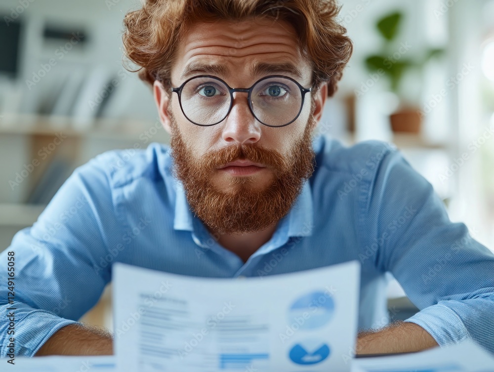 Poster visualize financial success business analyst leveraging an interactive dashboard for strategic expen