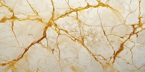 Naklejka premium Elegant Gold Veined Marble Texture: A Luxurious Background Image for Design Projects