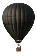 Fototapeta premium Isolated Black Fabric Balloon