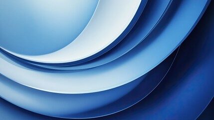 Professional blue cover design for a business brochure template, featuring sleek layouts perfect for an annual report or magazine.