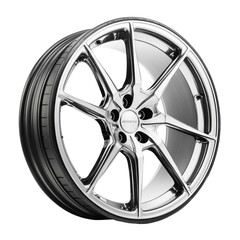 car wheel on white background