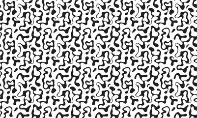 Black and white seamless stain pattern