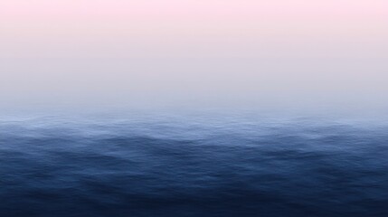 Obraz premium Serenity of the Ocean: A Calming Gradient Landscape with Gentle Waves