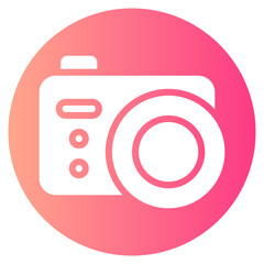 camera gradient icon