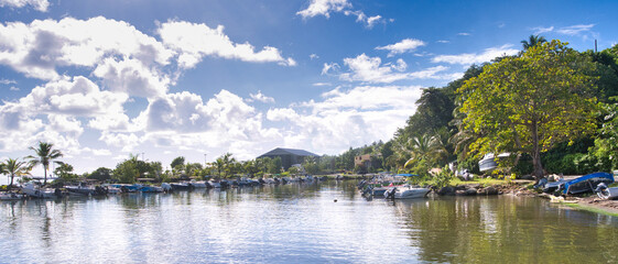Petit-Bourg en Guadeloupe  Centre-ville 