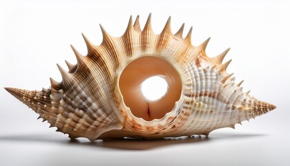 Obraz premium seashell on white background