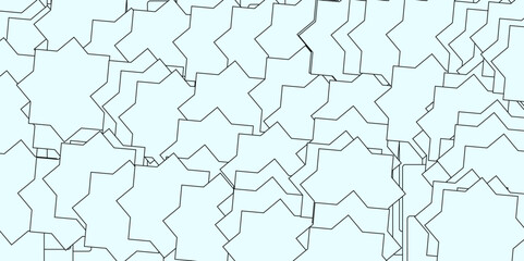 Fototapeta premium Polygon white background
