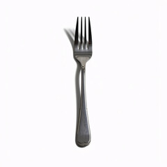 Fork isolated on a white background. 3d render image.