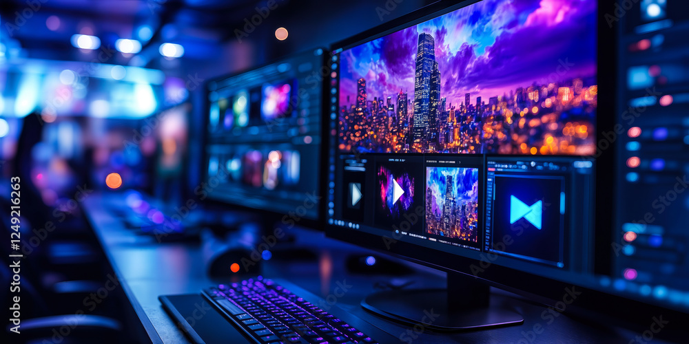 Poster ai-driven tools enhancing live streaming platforms for seamless content management and audience inte