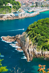 Fototapeta premium Summer in San Sebastián, Spain