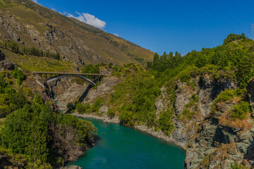 river in the mountains