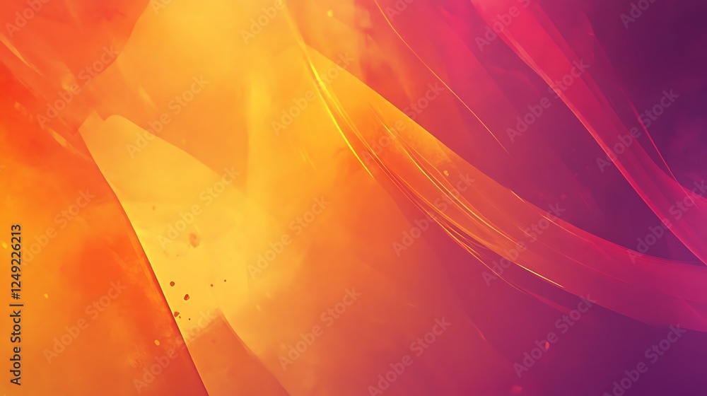 Poster abstract orange and pink gradient: a captivating abstract background, featuring a smooth and vibrant