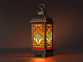 Arabic Islamic lantern ramadan kareem background