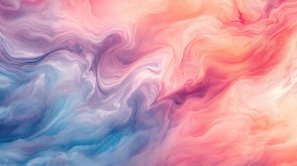 Obraz premium Abstract colorful swirls, marble texture, fluid art background.