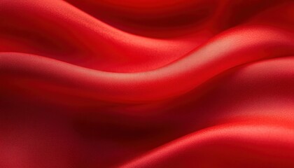 Luxury Red Fabric Soft Focus Elegant Wave Texture Background