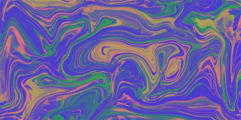  Marble ink texture vector background. liquid marble texture background with light-colored colorful marble pattern of the blend of curves. Turkish style Ebru on the water with acrylic paints press wav