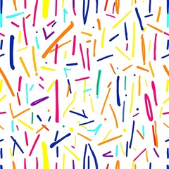 Colorful Abstract Lines Pattern: A dynamic, vibrant, and playful pattern featuring a multitude of colorful, abstract lines in various shades and sizes, creating a captivating and energetic design.