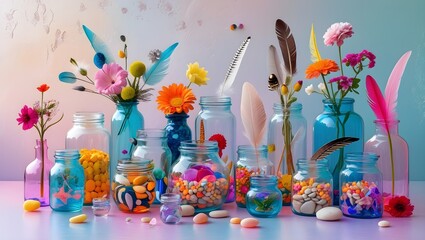 beautiful flowers in bootles