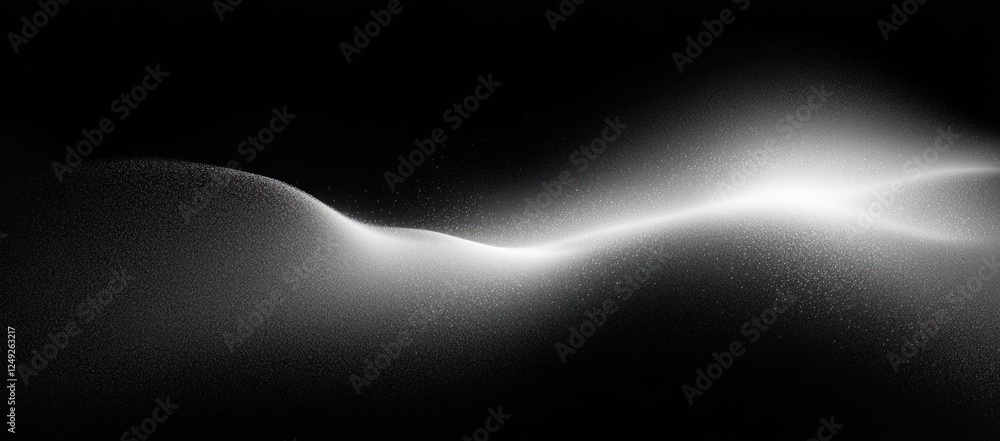 Poster black to white gradient background soft light abstract texture design