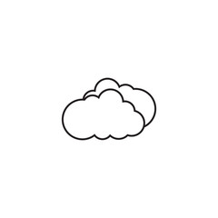Cloud template vector
