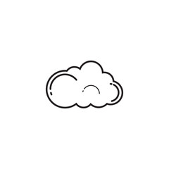 Cloud template vector