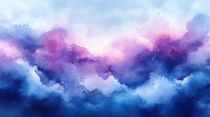 Colorful abstract background with soft shades of blue, purple, and pink blending together in a harmonious display of artistic expression