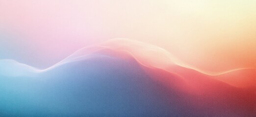 Pastel Abstract Background Soft Pink Blue Gradient Watercolor Light Texture Minimal Design
