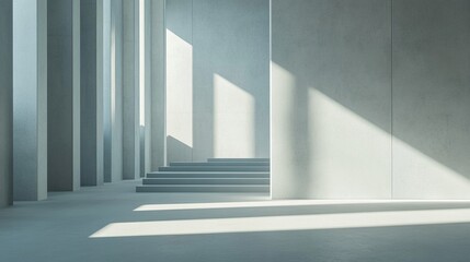 Fototapeta premium Modern Light and Shadow Effects Background