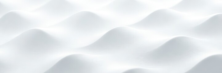 Obraz premium Subtle undulating white wave pattern, seamless texture , ripple, art