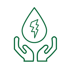 outline icon energy illustration