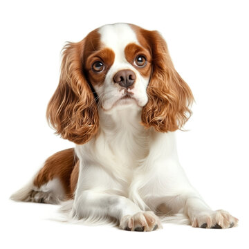 recommend clip art: Cavalier King Charles Spaniel Dog Portrait
