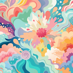 Elegant Pastel Watercolor Texture