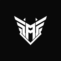 Letter A wing logo