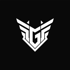 Letter G wing logo