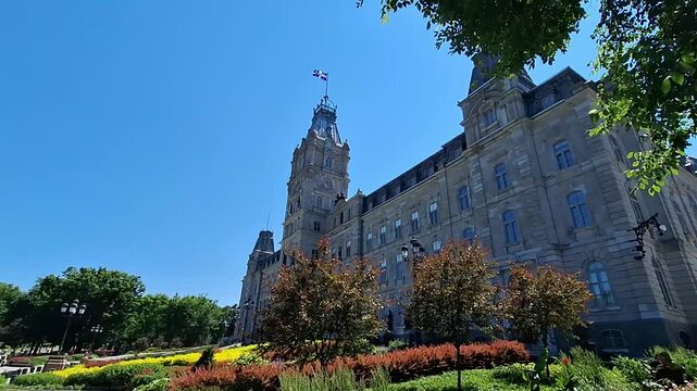 Political building of Parlement du Qu&eacute;bec 
