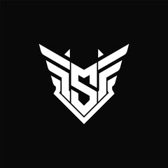 Letter S wing logo