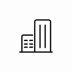 city uildings icon sign vector