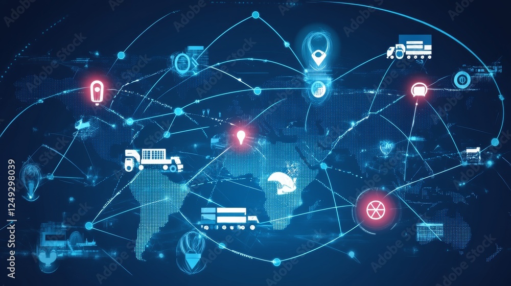 Poster integrating logistics networks a comprehensive overview of abstract models in transportation systems